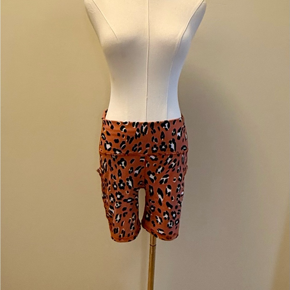 Leopard Print Women's Shorts